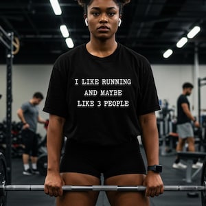 I Like Running Shirt Runner Shirt Funny Running Tee Runner Gift Jogging Shirt Running Graphic Tee Marathon Gift Running Shirt