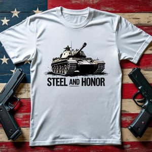 Honor The Brave Tank T-Shirt Military Tactical Shirt Soldier Gift Military T Shirt Army Shirt Unisex T-Shirt Veteran Apparel Patriotic Tee