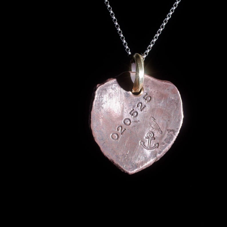 REPEL / REBEL - Lucky Amulet Charm Protection Ward Talisman Shibuichi Wordnerd Punk Goth Loot bild 6