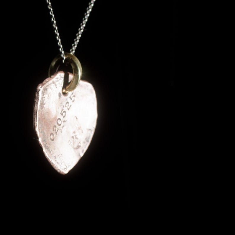 REPEL / REBEL - Lucky Amulet Charm Protection Ward Talisman Shibuichi Wordnerd Punk Goth Loot bild 7