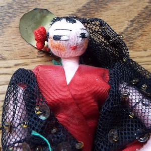 Vintage 1944 Joly Mexican Senorita Doll