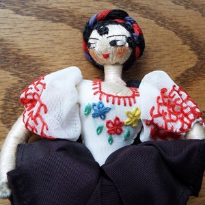 Vintage 1944 Joly Mexican Festival Senorita  Doll