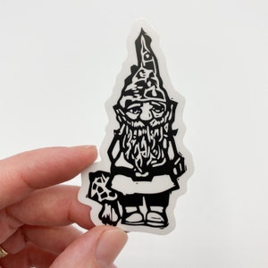 Vinyl Gnome Sticker