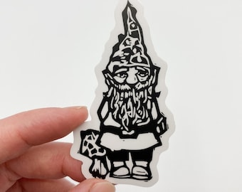 Vinyl Gnome Aufkleber