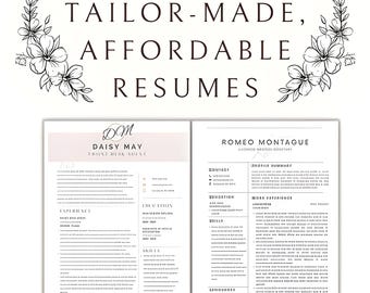 Affordable Resume Writing Service | Resume on a Budget | Cheap Resume | Professional Resume | ATS Friendly | Canva Resume | Resume Writer