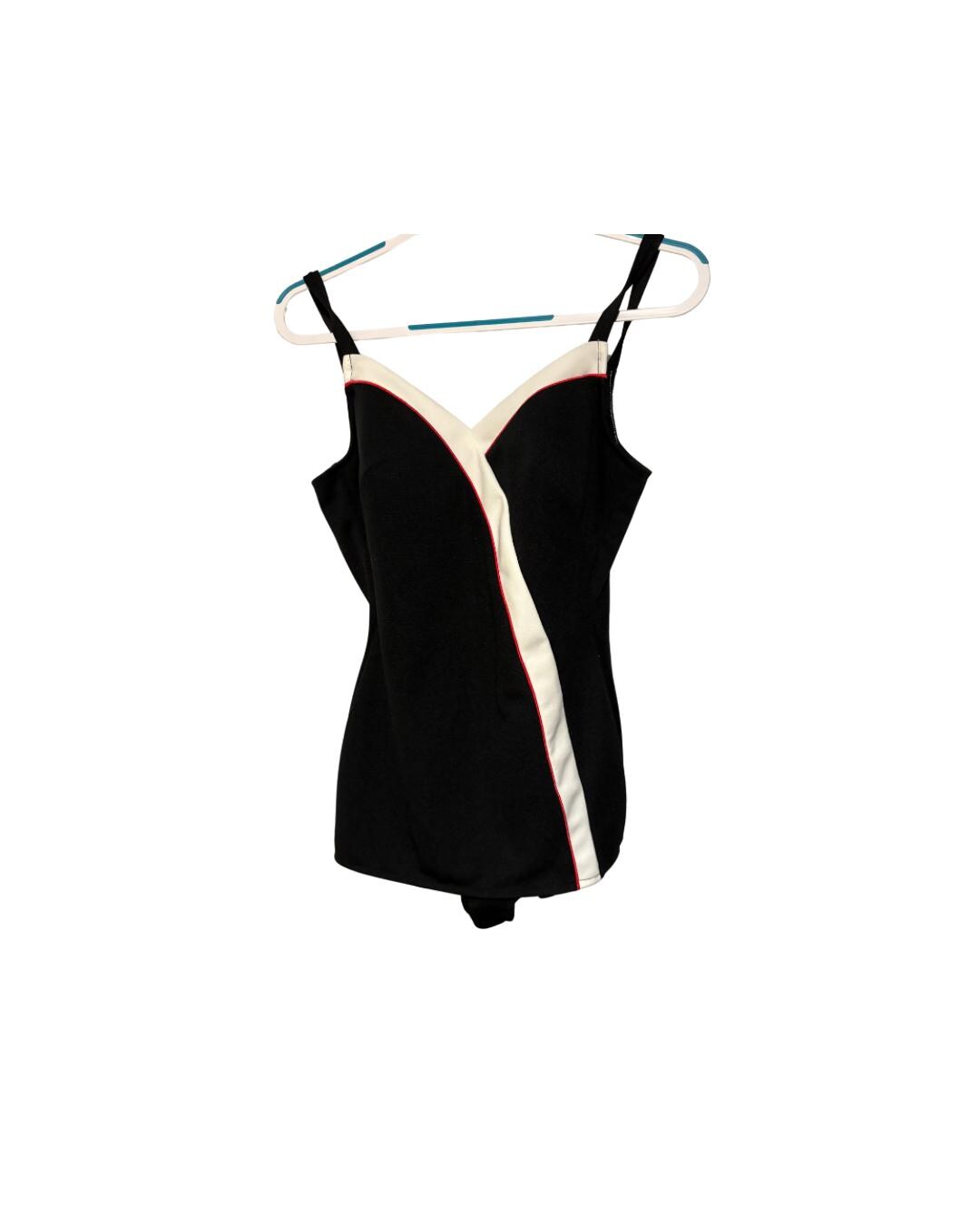 ★orogee★ Havana Old Car Swimsuit_Vintage Black Yeehaw Vintage Cowboy Collage Black One Piece Swimsuit