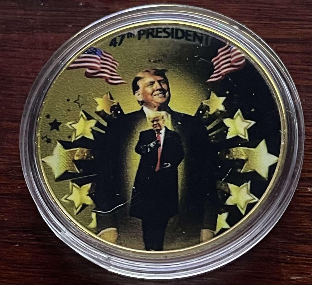 Donald Trump Inauguration Medal: Presidential Challenge Coin ...