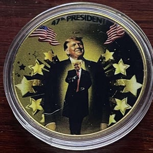 Inauguration Medal Challenge Coin Donald Trump