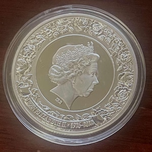 1926-2022 Queen Elizabeth II Commemorative Coin Challenge Medal