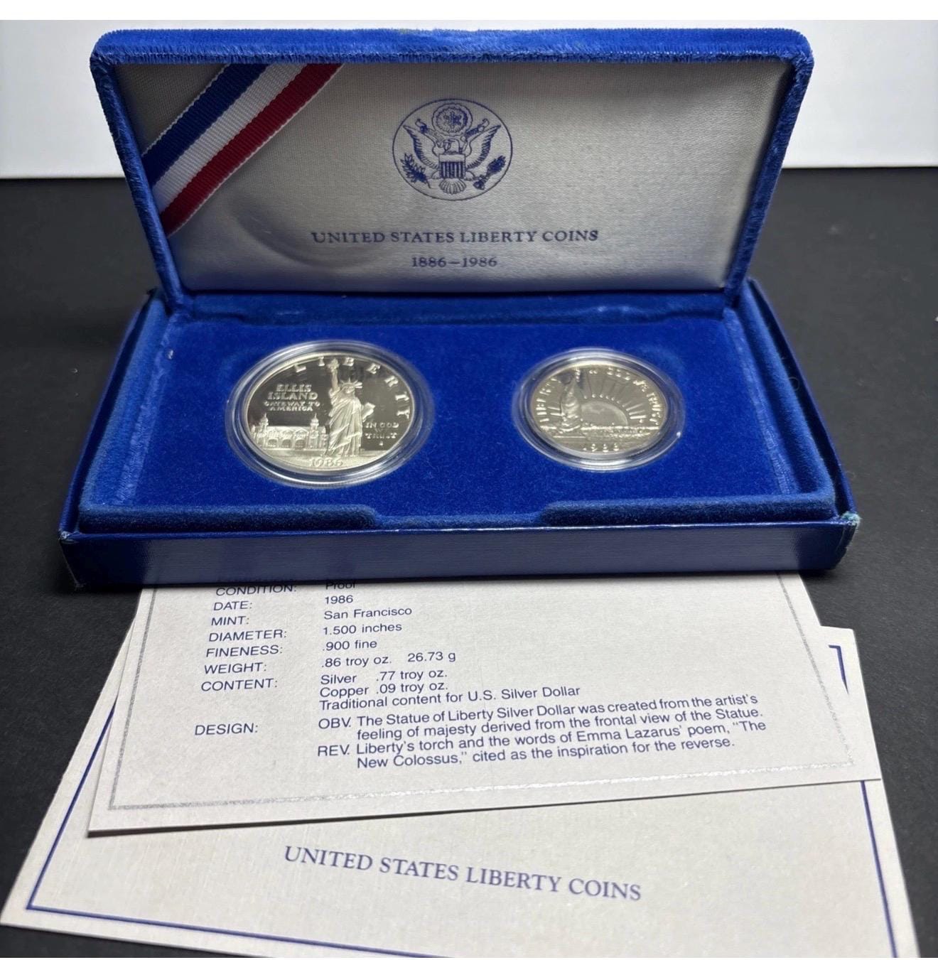 1986 United States Liberty Coins - Etsy
