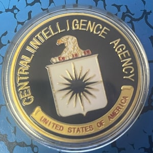 CIA Challenge Coin: Collectible Great Seal & Central Intelligence Agency Memorabilia