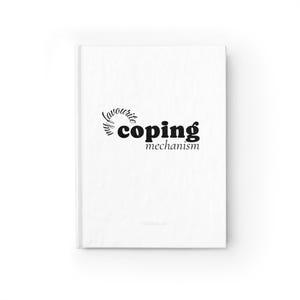 Coping Mechanism Journal Your Mental Health Companion with Matte White Cover Blank Pages