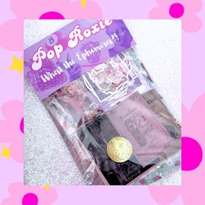 Kit Inicial de Objetos Efêmeros para Diário | Papéis e Adesivos Vintage para Scrapbook | Planejador de Diário What The Ephemera Pack