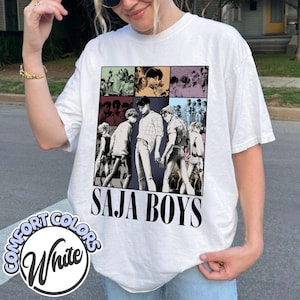 Saja Boys Kpop Demon Hunters T-Shirt, Demon Hunter Merch, Saja Boys Huntrix, Mira Pullover for Zoey, Jinu Shirt, Rumi Fan Gift, Kpop Shirt