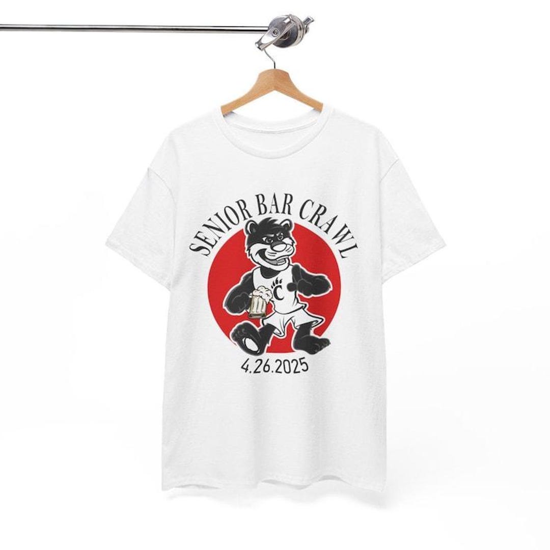 2025 Senior Bar Crawl Shirt Big Logo - Etsy