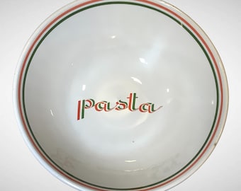 Deep Vintage Italian Ceramic Pasta Bowl La Primula S.R.L. Italy