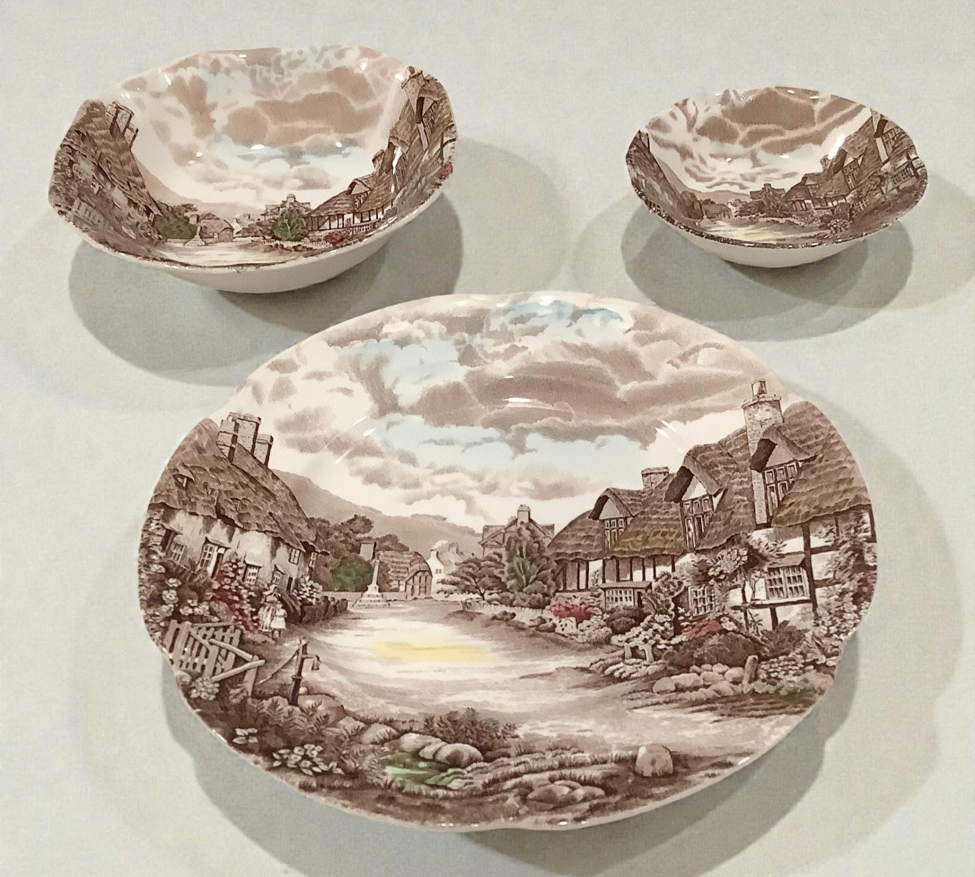 Olde English Countryside Johnson Bros - Etsy