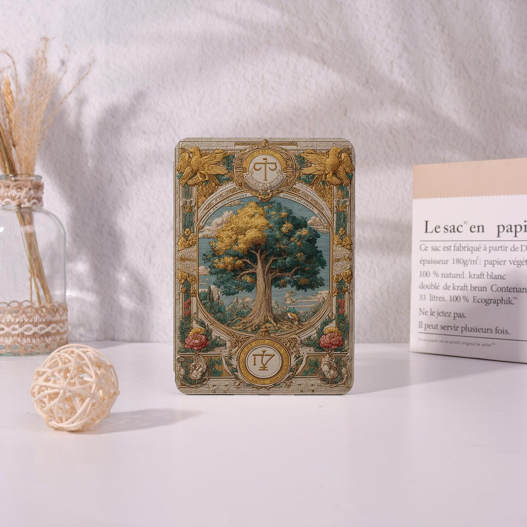 Vintage Tree,kindle & Kobo Case With Hand Strap E-reader Cover for 2024 ...