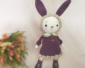 Petite lapine au crochet