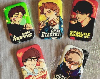Racing Driver | "The Outfit of the Day" Series Collectible Pins