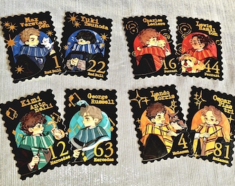 Racing Driver | The "Formula Magic" crossover Stamp Series