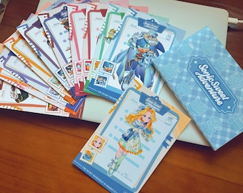 Sonic the hedgehog: Dessert Adventure Postcard Set (set of 11) Amy Tails Maria Collectible Mail Cards Gift
