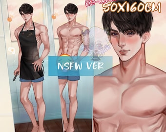 Love and Deepspace Caleb Apron Dakimakura Body Pillow Case | Sfw NSFW Fan-Made