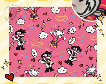 Spamton and Tenna Blanket