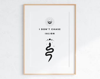 Aesthetic Room Decor Trendy Spiritual Wall Art Positive Affirmation Poster Positive Manifest  Zen Wall Art Self-Love Gift Daily Reminder