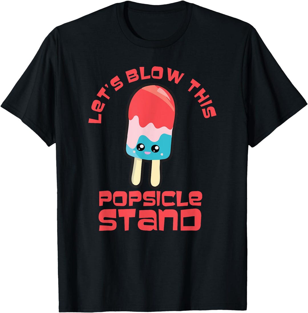 Funny Let's Blow This Popsicle Stand, Hello Summer Png, Retro Summer ...