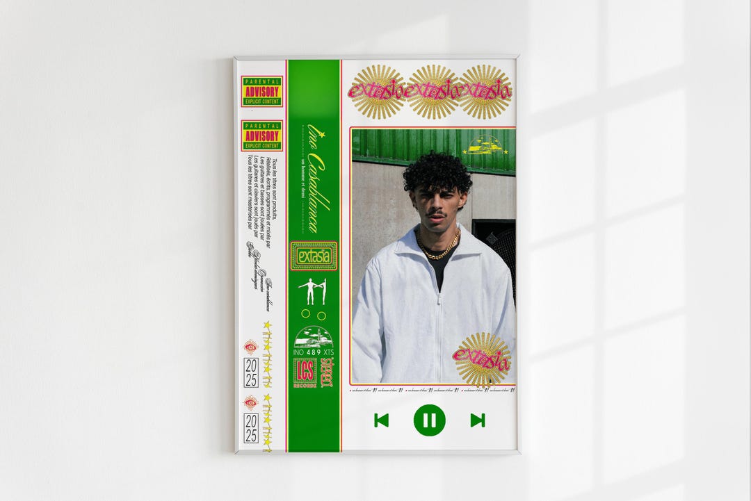 Ino Casablanca Extasia Album Poster – French Rap Music Print - Etsy