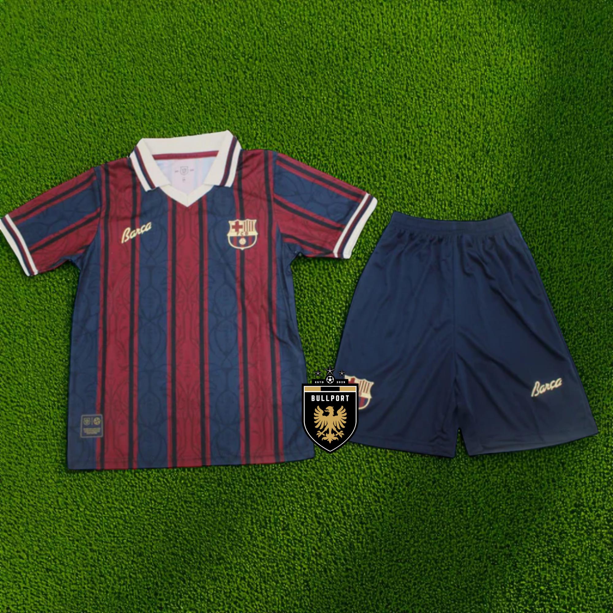 Camiseta Retro Barcelona Fútbol 08 09 MESSI Camisa De Vintage