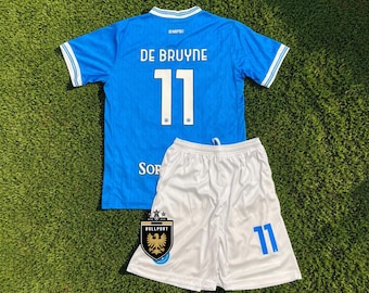 De Bruyne #11 Equipación azul de local del Napoli
