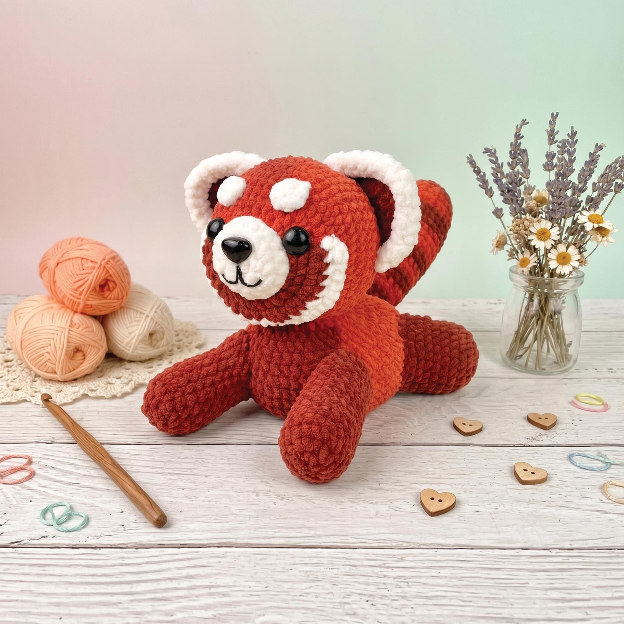 39 Red Panda Crochet Patterns for Adorable Handmade Gifts 28 Red Panda Crochet