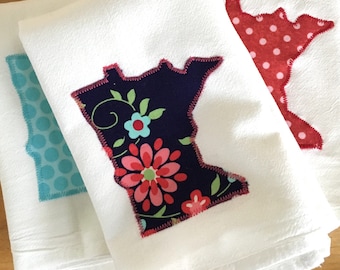 Juego de 3 toallas de tela de Minnesota Floursack