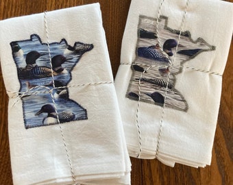 ¡Somormujos! Toalla de saco de harina de Minnesota