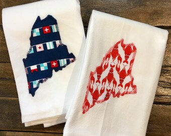 Toallas de harina de Maine