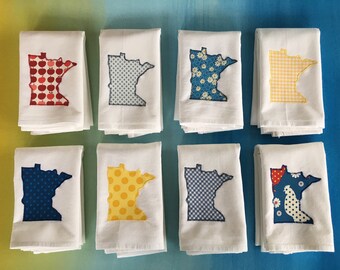 A Little Country - juego de 3 toallas Minnesota Floursack