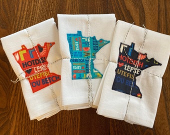 ¡NUEVO! Juego de toallas saco de harina "Uff Da"