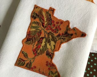 Foilage de Otoño - Conjunto de 3 Toallas de Harina