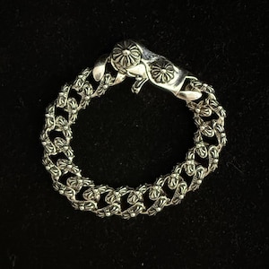 Gothic style y2k punk lobster clamp bracelet for men and women minimalist vintage, gift bracelet, B10