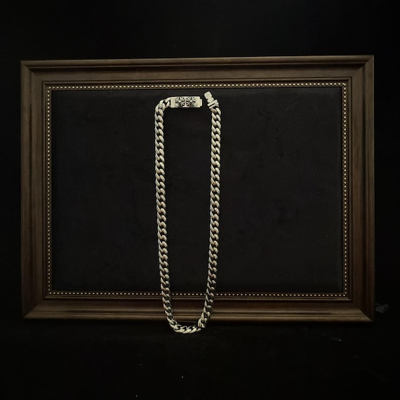 CH Gothic style y2k cuban link cross chain neckla… - image 4