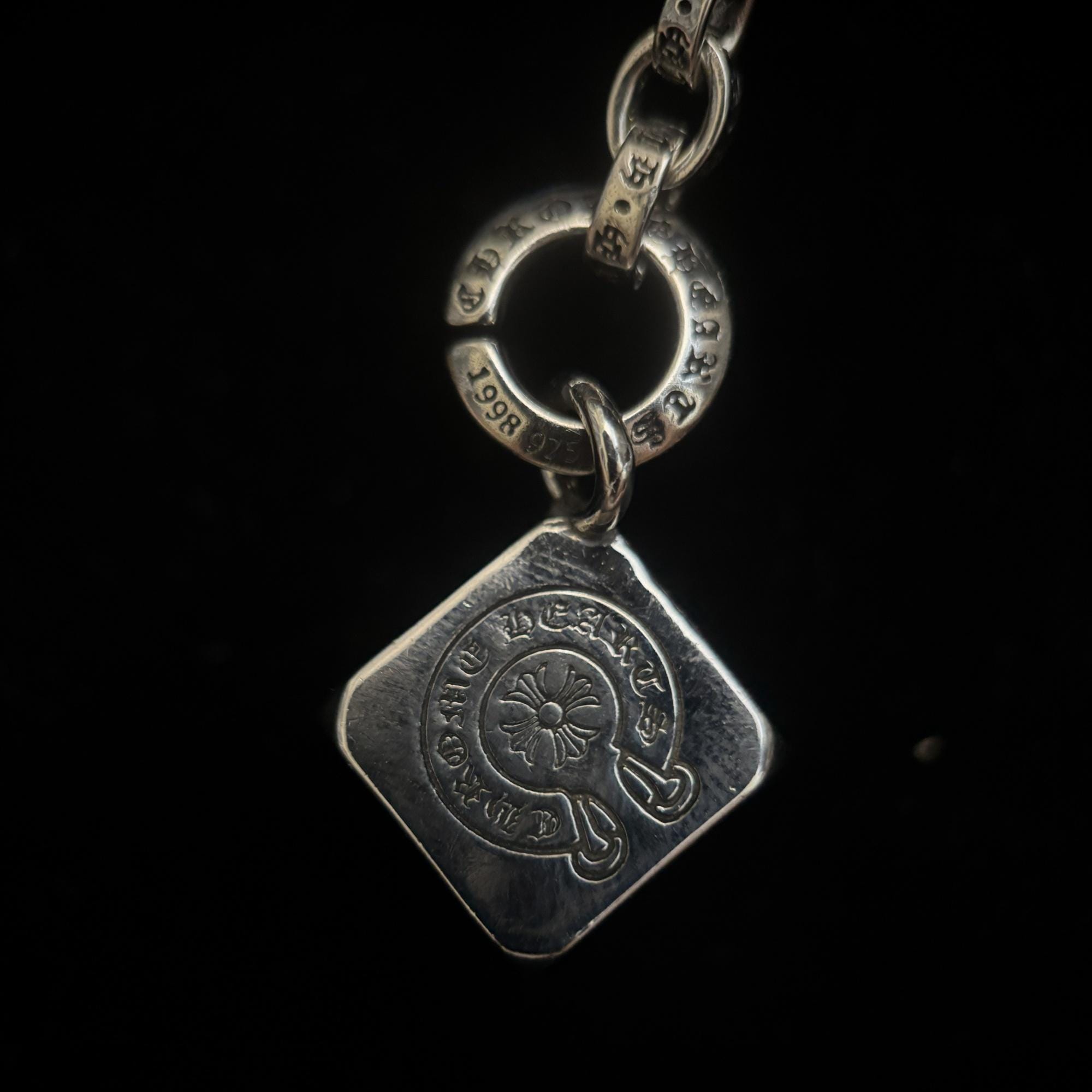 小物 Y2K Dice chain 小物 Y2K Dice chain Pair of Dice Necklace; 925 Necklace W