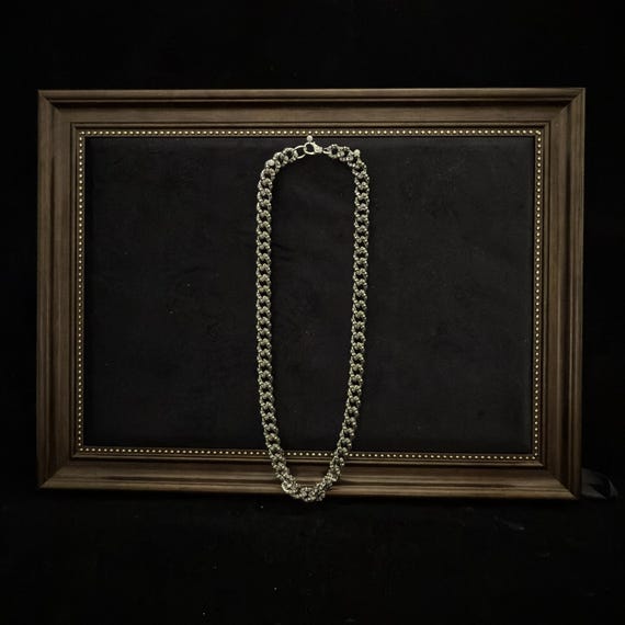CH Gothic style y2k cuban link cross chain neckla… - image 12