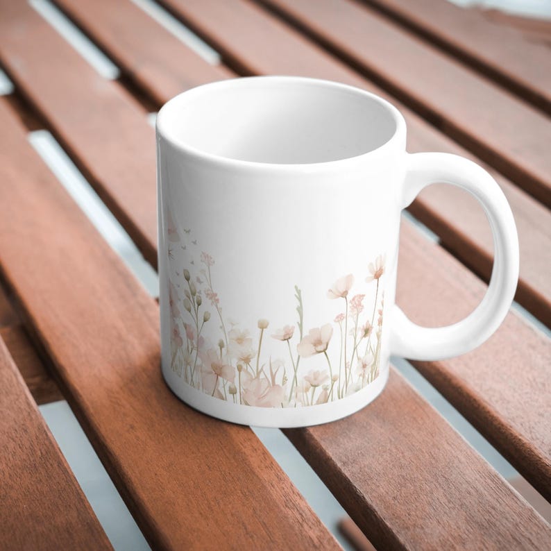 Aquarell-Blumenrahmen (PNG), Cliparts mit rosa Wildblumen, Sträuße mit rosa Wildblumen, Babyparty für Mädchen, Brautparty, Einladungskarte Bild 10