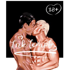 Custom LGBTQ Couple Portrait • Personalized Digital Illustration • Gay, Lesbian, Queer Love Art • Hand-Drawn Romantic Gift