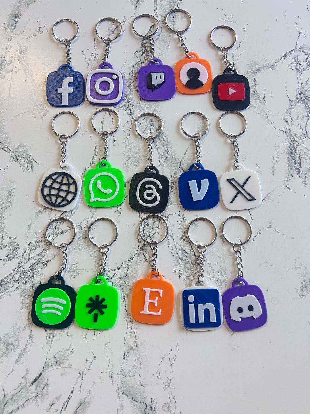 Nfc Fan Keychains Custom Business Cards/nfc Keychains - Etsy