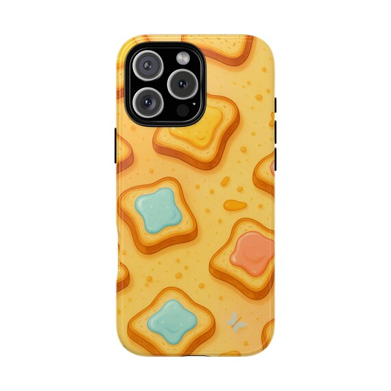 Playful Cookie Phone Tough Case, Cute Dessert Phone Cover