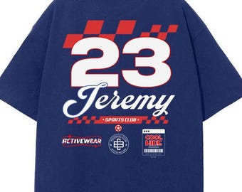 Personalised Kids Soccer Tshirt Custom Name and Number Shirt Youth Sportswear, Birthday Gift for Children Game Day Shirt for Sports Lovers