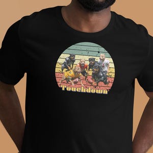 Funny Football t-shirt Unisex t-shirt. Great gift for pit bull, Rottweiler owner